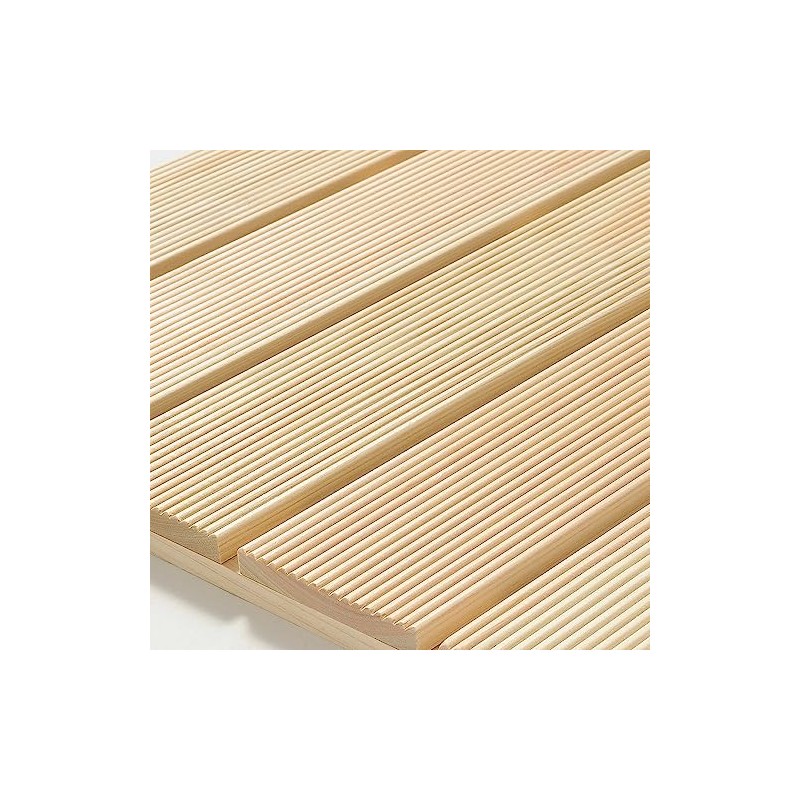 IPPINKA Japanese Hinoki Cypress Foldable Wooden Bath Mat - 22