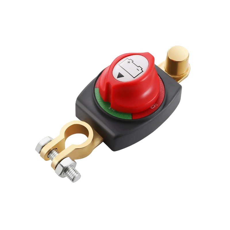 Lskioer Top Post Battery Disconnect Switch, 275A 12-48V Master Power