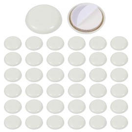 1-1/4" Furniture Sliders for Carpet & Hardwood Floors 36 Pcs Furniture Moving Pads Chair Sliders Self Stick Table Leg Pads for Quickly and Easily Move Any Item and Protect The Floor