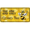 The One and Only Queen Bee License Plate