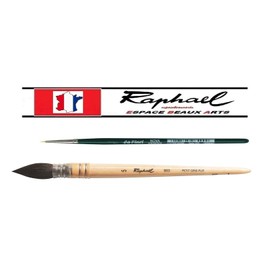 Raphael Lavis Watercolour Brush Small Grey on Feather Series 803 No.5 + 1 Piece Mini Da Vinci Nova Synthetic 1570