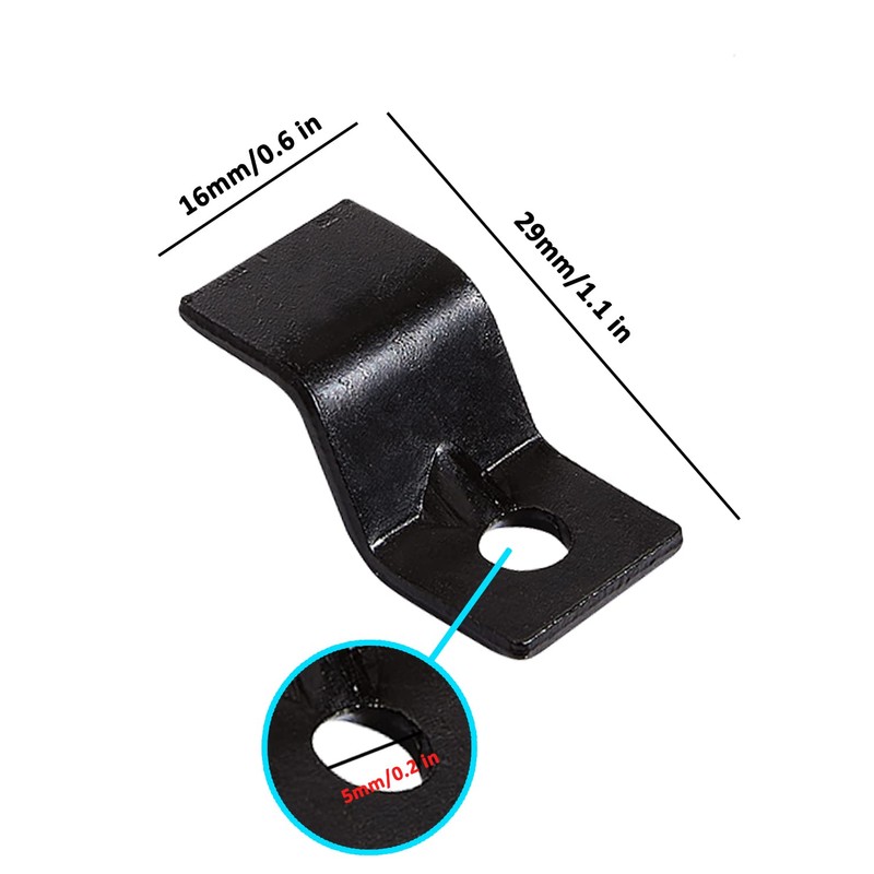 Table Top Fasteners, Z Clips for Table Tops 20 Packs