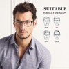 AIKLLY Reading Glasses for Men - 3 Pack Blue Light