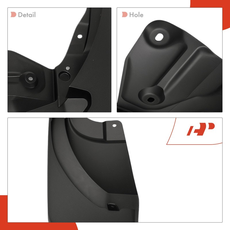 A-Premium Set of 4PCS Mud Flaps Splash Guards Mudguards Mudflaps