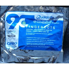 QRP Qualatrile XC 9C NITRILE Anti-Static ESD Fingercots Medium Quantity 5 Gross