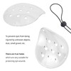 1 Pcs 9-Hole Plastic Eye Patches with 1 Elastic Rope,