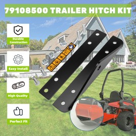 79108500 Trailer Hitch Kit Fit for Gravely ZT HD, PRO-Turn ZX/Z, Compact-PRO & Ariens Zenith Models, Heavy Duty Towing Attachment for Lawn Care, 500 lbs Max Capacity
