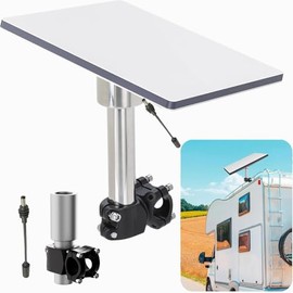 Starlink Mini Pole Mount - RV Roof Rack, Ladder & Pole Clamp Mount on 0.9-1.1" Horizontal Pipes, Includes 6" Quick-Release Cable - Only Compatible with Our Smaller Hole Adapter 1.6"