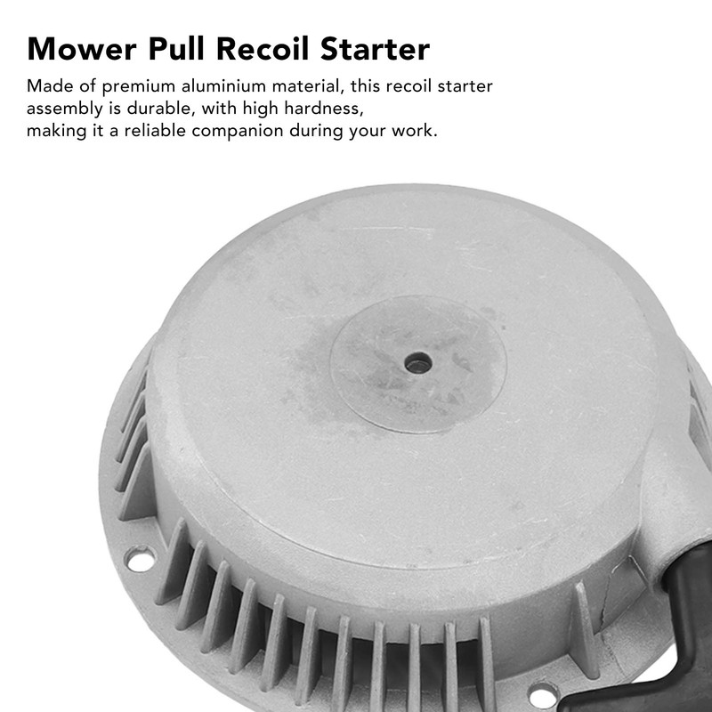 Mower Recoil Starter Pull Start Anti Corrosion High Hardness Easy