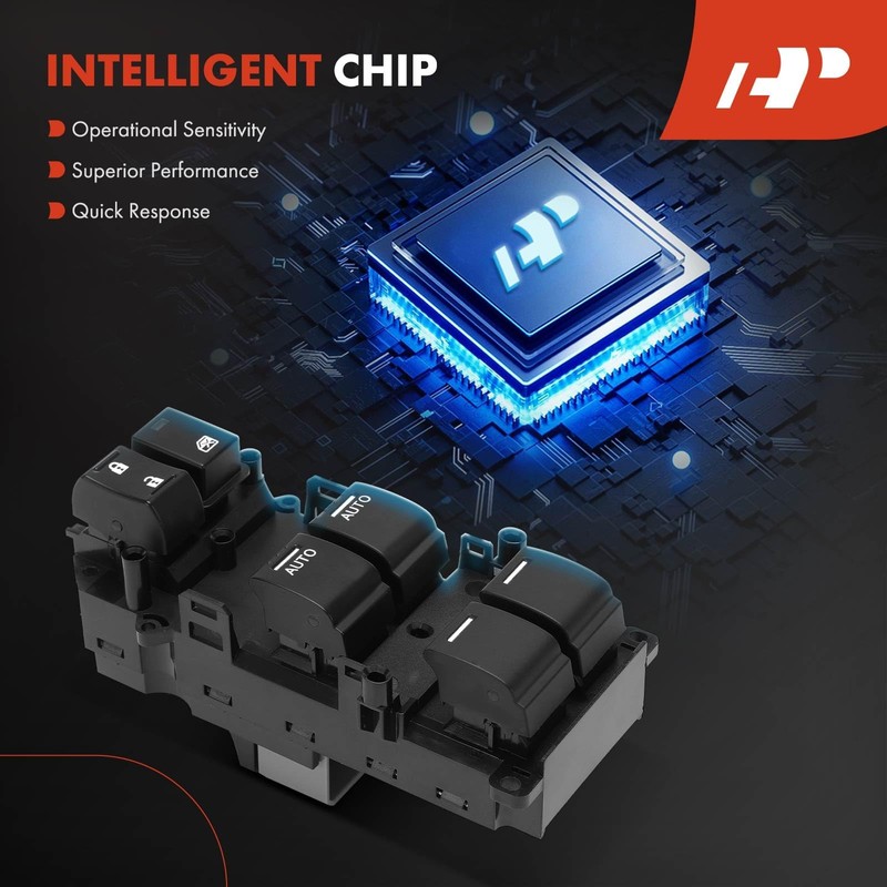 A-Premium Master Power Window Switch Compatible with Honda Odyssey 2014
