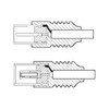Goobay 11512 Antenna Cable 5 m / Coaxial Male to