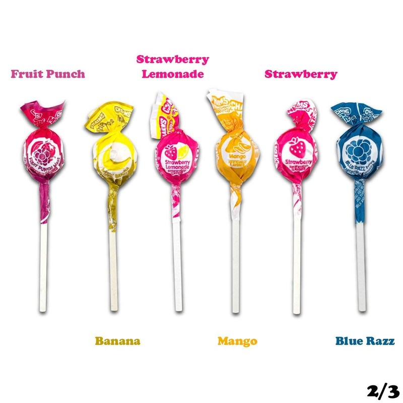 Charms Mini Pops 18 Assorted Flavors with Resealable Bag (300