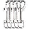 Dive Rite Stainless Steel Small Swivel Bolt Snap - 5-Pack