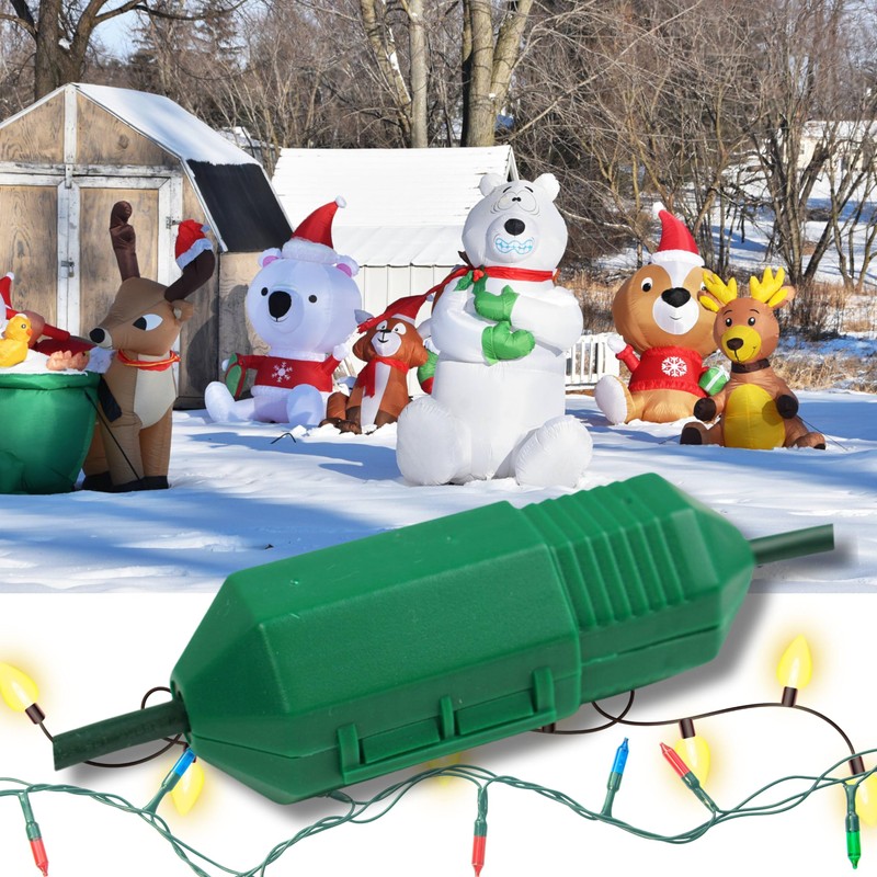 CordSafe Outdoor Extension Cord Protector – Weather-Resistant Snap-Lock Cover for