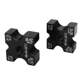 48-44-2872 Brushless Threaded Rod Cutter for Milwaukee 2872-20, 2872-21 M18, With 4-Sided Rotatable Cutter & Size Markings，1/4 Inch - 3/8 Inch -1/2 Inch Mutli-Size Replacement Cutting Die Set