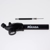 MIKASA AP-AG Double Action Hand Pump with Air Gauge, Black