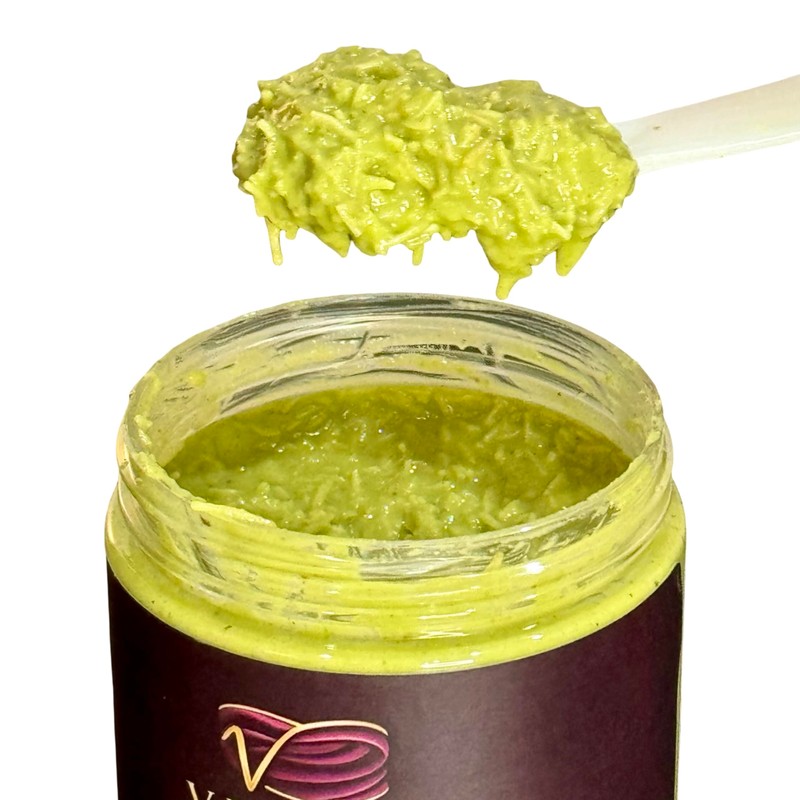 Pistachio and Kunafa Filling. Dubai Chocolate Pistachio Cream with Crispy