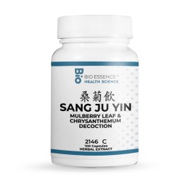 Bio Essence Health Sicecce 2146C Sang Ju Yin/Mulberry Leaf & Chrysanthemum Decoction 100 Caps (2 Bottles)