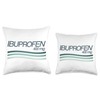 Ibuprofen 400 mg Throw Pillow