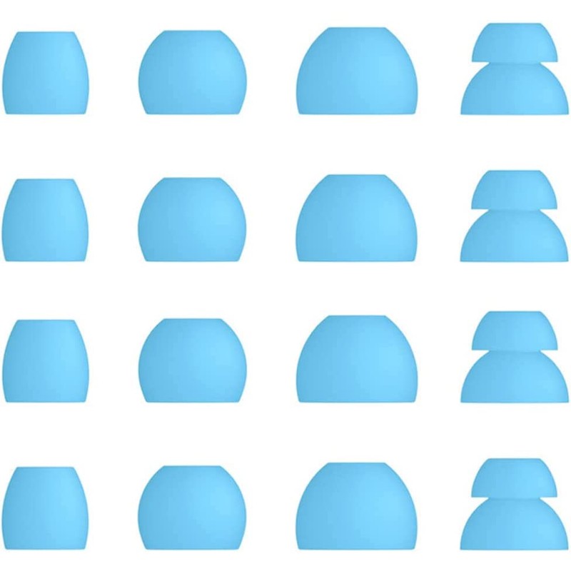 ALXCD Eartips Compatible with Beats Flex Earbuds, S/M/L/D 4 Sizes