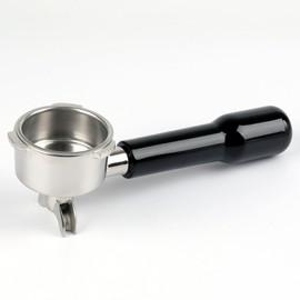 Filter Holder 51 mm for Cecotec Power Espresso 20 / Casabrews CM5418 with Double Spout Stainless Steel Filter Holder Including Strainer