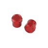 POSH 001800-02 Motorcycle Goods Full Billet Air Valve Cap, Short