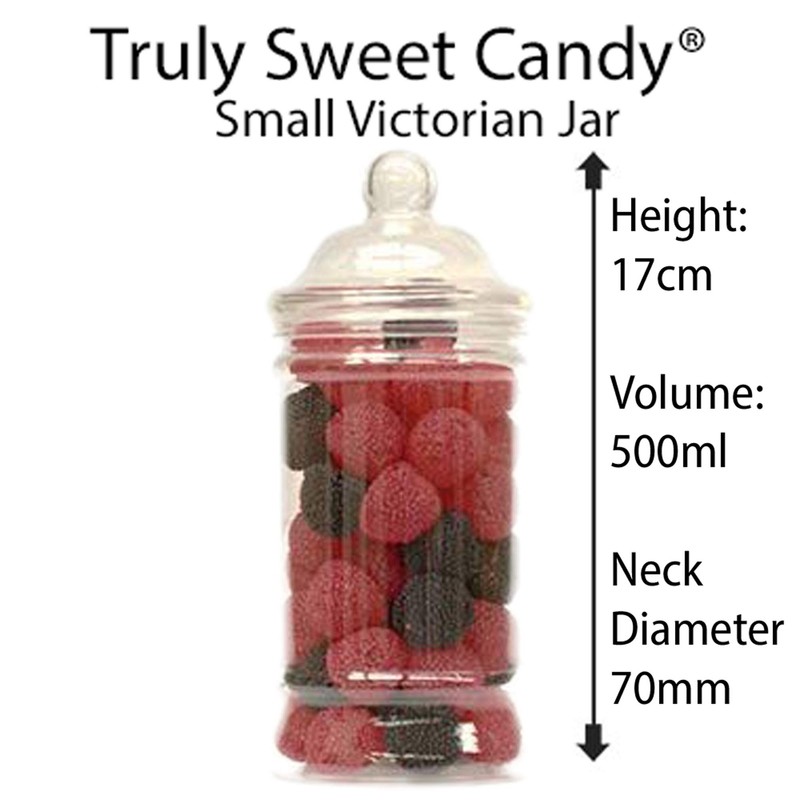Truly Sweet Candy 10 Plastic Sweet Jars, 5 styles, 2