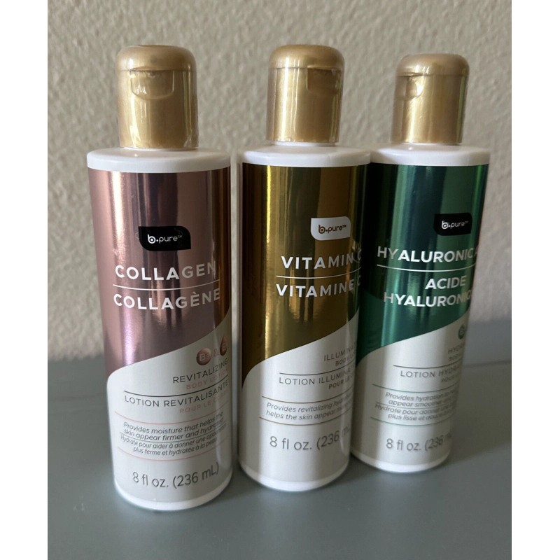 Pure B-pure Collagen, Hyaluronic Acid and Vitamin C Body Lotion