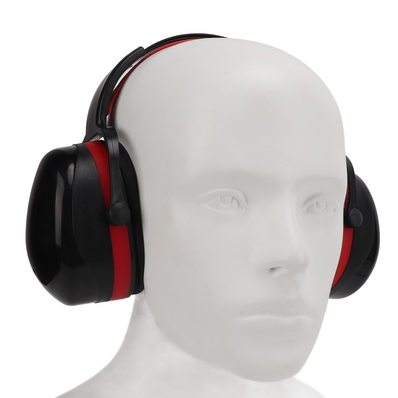 Hearing Protection Ear Muffs 24dB NRR Adjustable 360° Rotating Shell