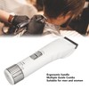 Electric Hair Clipper Rechargeable Hair Grooming Trimmer with 4 Guide