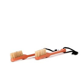 Mantle Boulderbrush Brush Natural, Set of 2, Brown, L, 400502