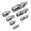 Sealey Ak2737 Universal Joint and Socket Adaptor Set 7Pc 1/4