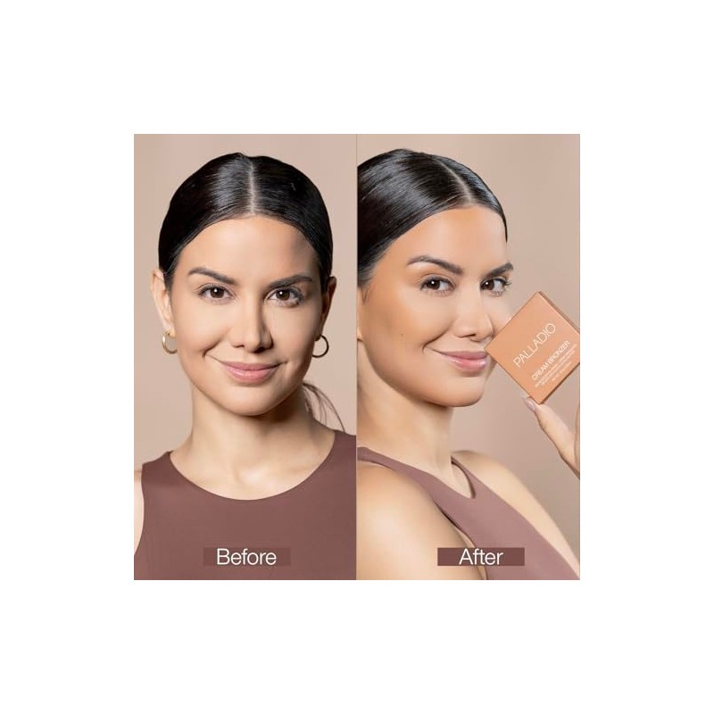 Palladio en Crema para Rostro y Cuerpo, Brillo Solar Natural,
