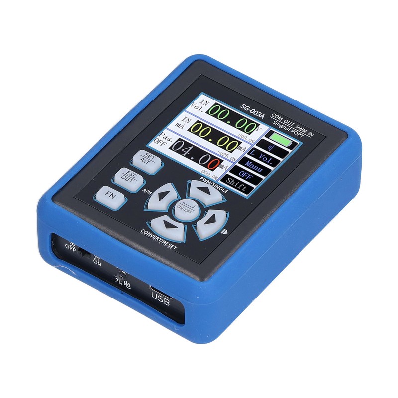 PWM Signal Generator Adjustable Hand Held Process Calibrator for Electrically