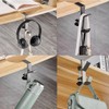 ZAAWUUT Adjustable Table Hanger Hook,Headphone Handbag Purse Backpack Holder with