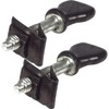 APUK 2x Grille Screw & Clips Replacement for Ford 2000