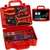 PEBA Crimping Pliers Set, with 33 Types of Wire End
