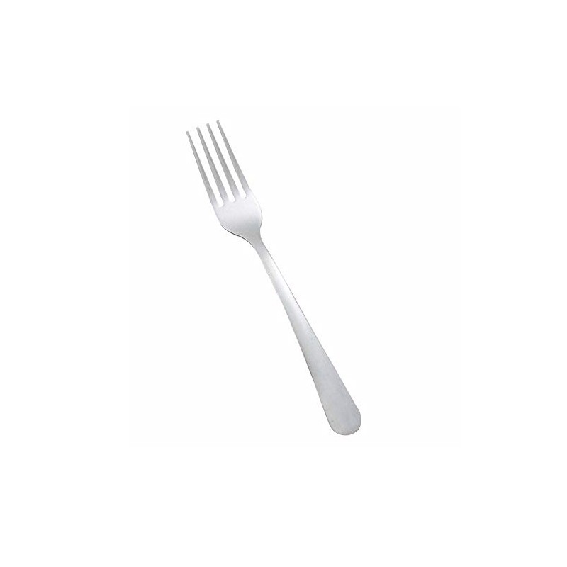 Winco 12-Piece Windsor Dinner Fork Set, 18-0 Stainless Steel,Silver