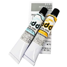 Columbus Leather Scratch Repair Add Color and Add Base Set, yelow, アドカラーｘ１本、アドベースｘ１本、取り扱い説明書ｘ1