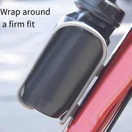 Tsudoku Bicycle Kettle Rack Titanium Alloy Hollow Riding Water Bottle Cage Holder with Screws Bike Cycling Replacement Style B