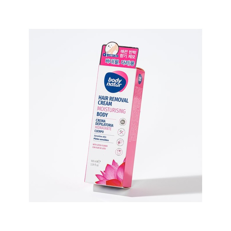 Body Nature Hair Removal Cream Lotus Flower / 바디네이처 제모크림