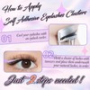 Self Adhesive Lash Clusters Natural No Glue Individual Lashes 10-12MM