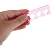Separadores de Dedos de Silicona Protege Esmalte Fresco Reutilizables 12