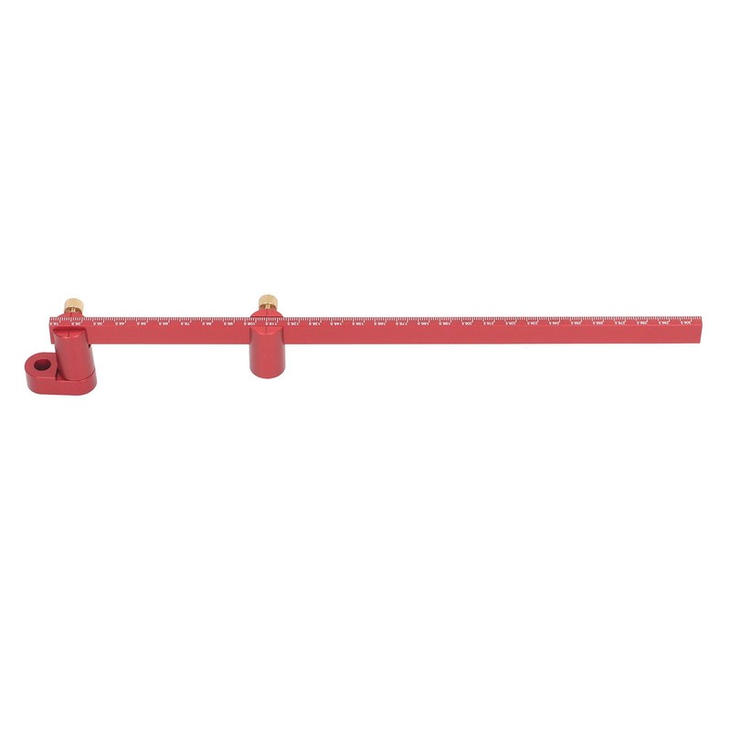 Adjustable 300mm Circle Ruler Woodworking Scribing Gauge Aluminum Alloy for