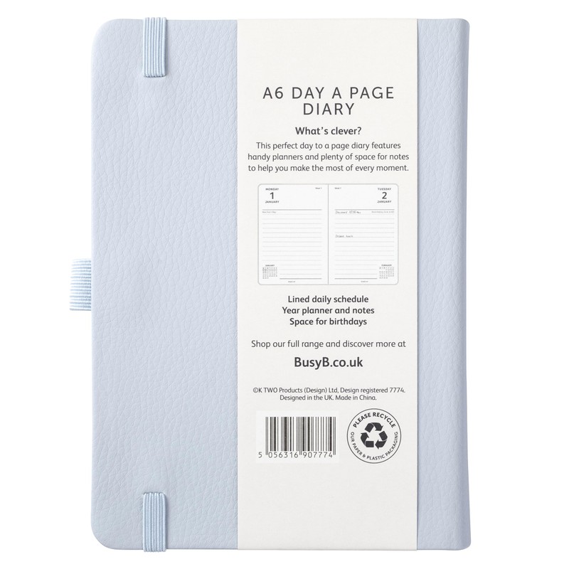 Busy B - Compact A6 Day Per Page Diary from