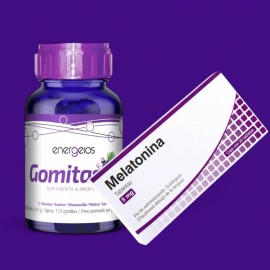 Melatonina Y Gomitas Relax Manzanilla Melisa Gaba 110 Gomita