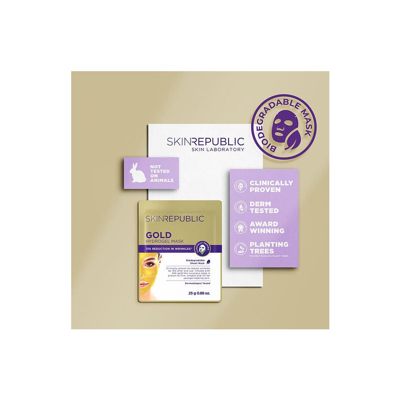 Skin Republic Gold Hydrogel Mask