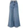 florence by mills Women's Total Softie Denim Wide Leg Jeans,