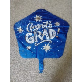 Unbranded Star theme Graduation Party Mylar Balloons 2pc