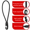 20 Pcs Small Bungee Cords with Hooks 15cm, Short Bungees